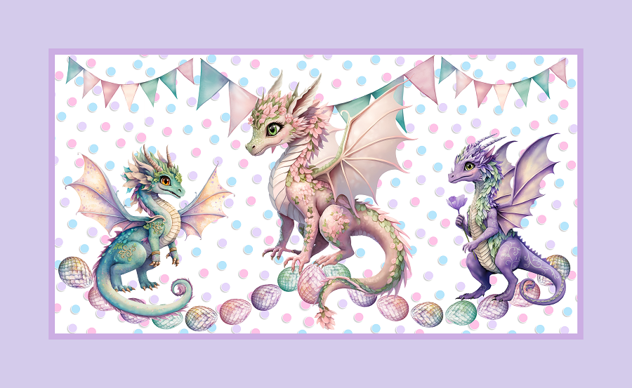 LIMITED EDITION | FAIRY DRAGONS - Nappy Stacker (1 OFF Colorways)