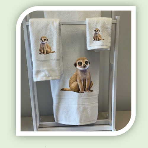 MEERKAT TOWEL SETS (3 PIECE)| JUNGLE