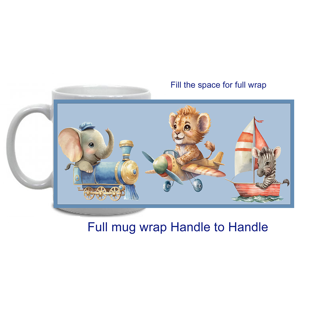 Explorer Animal Coffee Mugs