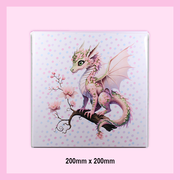 Ceramic Tiles 200x200mm | FAIRY DRAGON COLLECTION