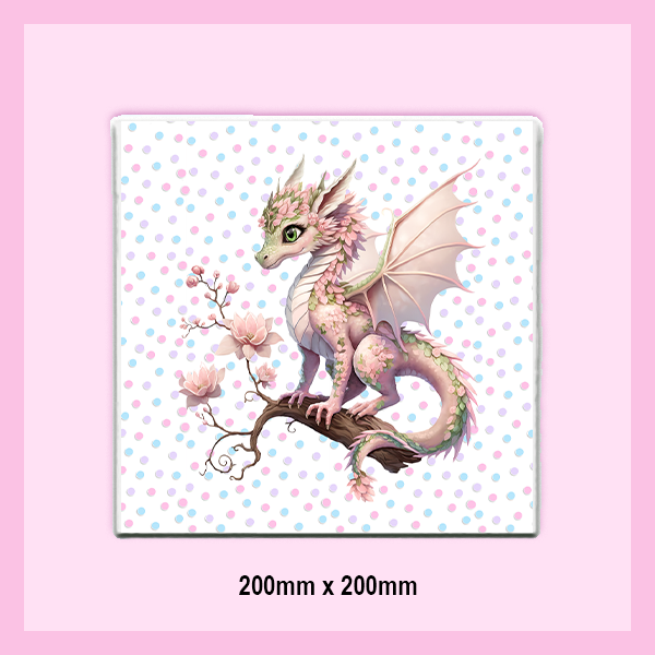Ceramic Tiles 200x200mm | FAIRY DRAGON COLLECTION