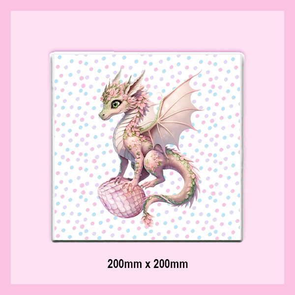 Ceramic Tiles 200x200mm | FAIRY DRAGON COLLECTION