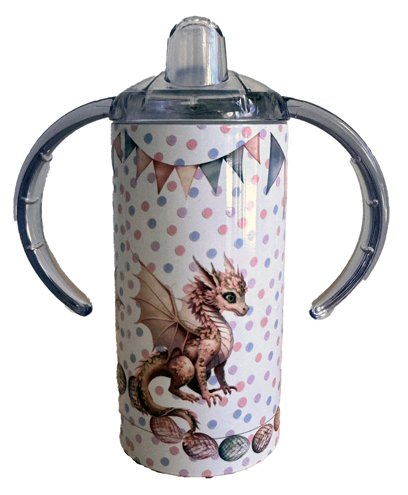 PINK DRAGON SIPPY CUP