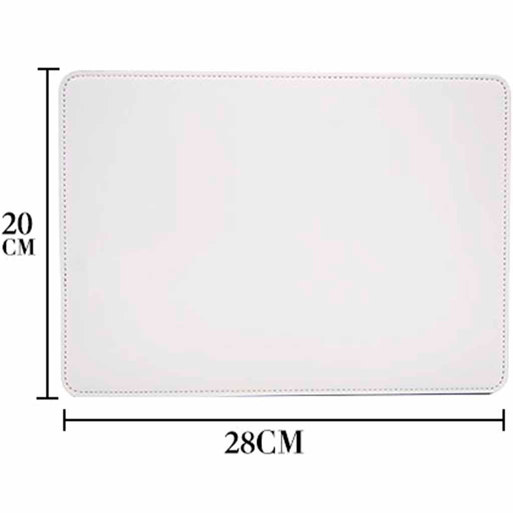 CUSTOMIZE IT - Placemat 28cm x 20cm - PU Leather