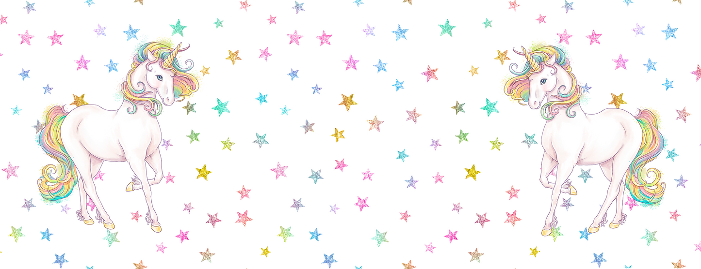UNICORN MUG - GLITTER STARS 2 STANDING