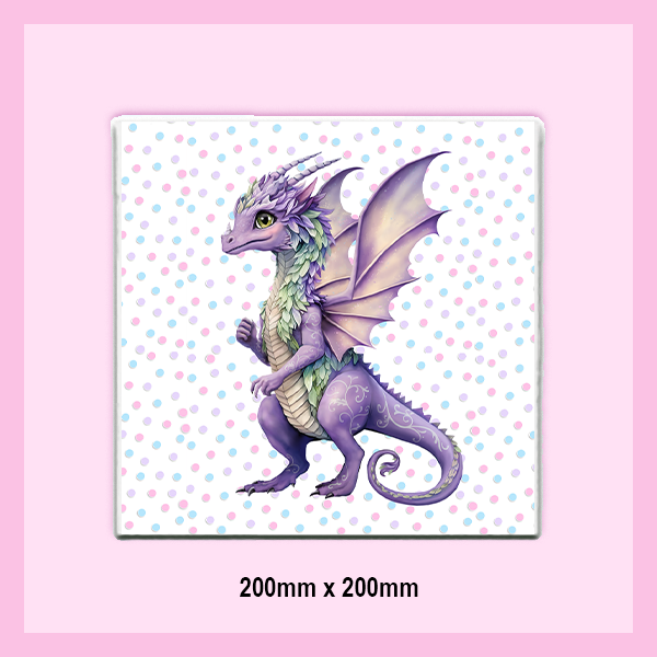 Ceramic Tiles 200x200mm | FAIRY DRAGON COLLECTION