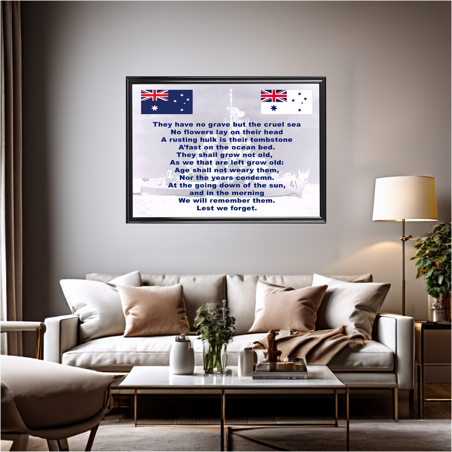 AUSTRALIAN NAVY ODE - Horizontal