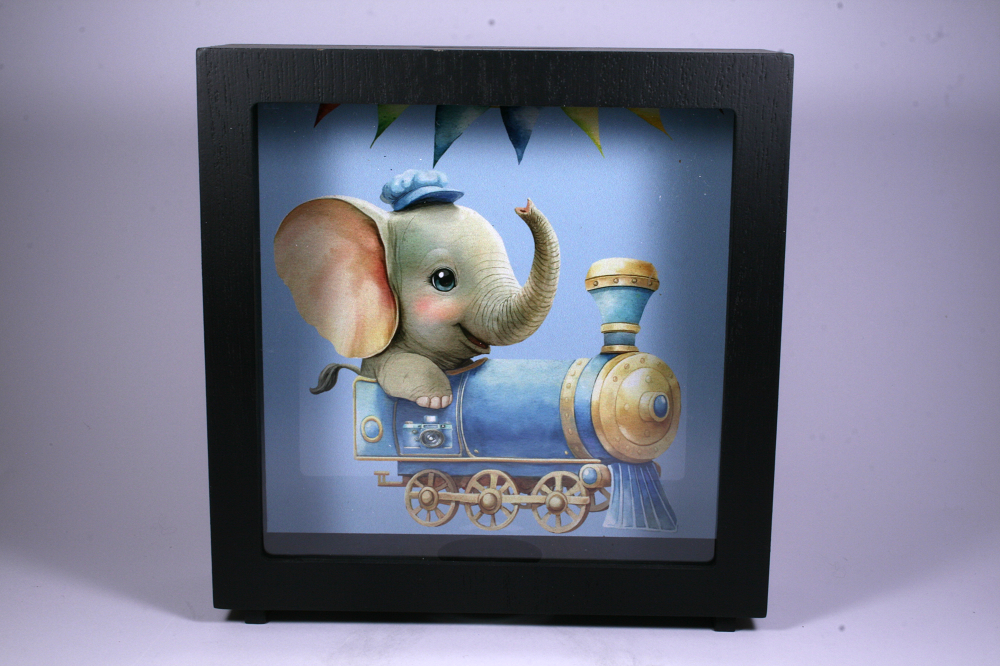 ELEPHANT TRAIN EXPLORER - SHADOW MONEY BOX