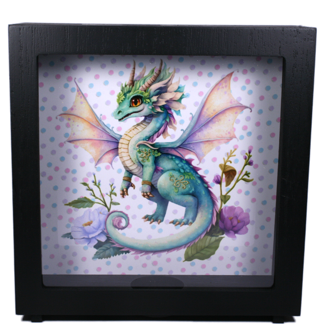 GREEN FAIRY DRAGON | SHADOW MONEY BOX