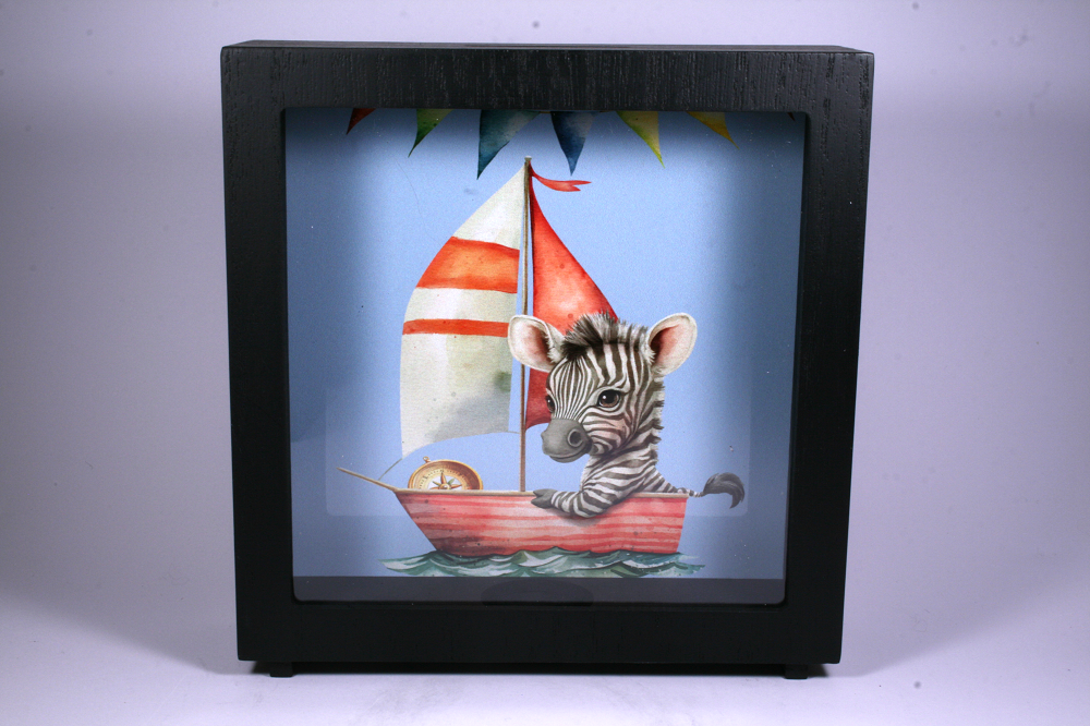 BOATING ZEBRA EXPLORER - SHADOW MONEY BOX