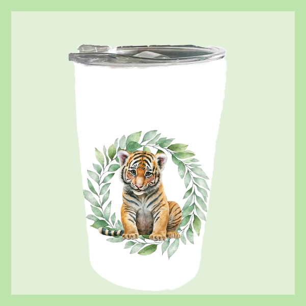 Junior Drink Cup Green Wreath | JUNGLE COLLECTION
