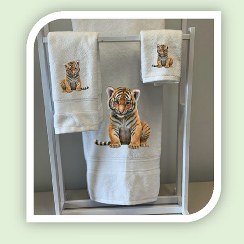 TIGER TOWEL SETS (3 PIECE)| JUNGLE