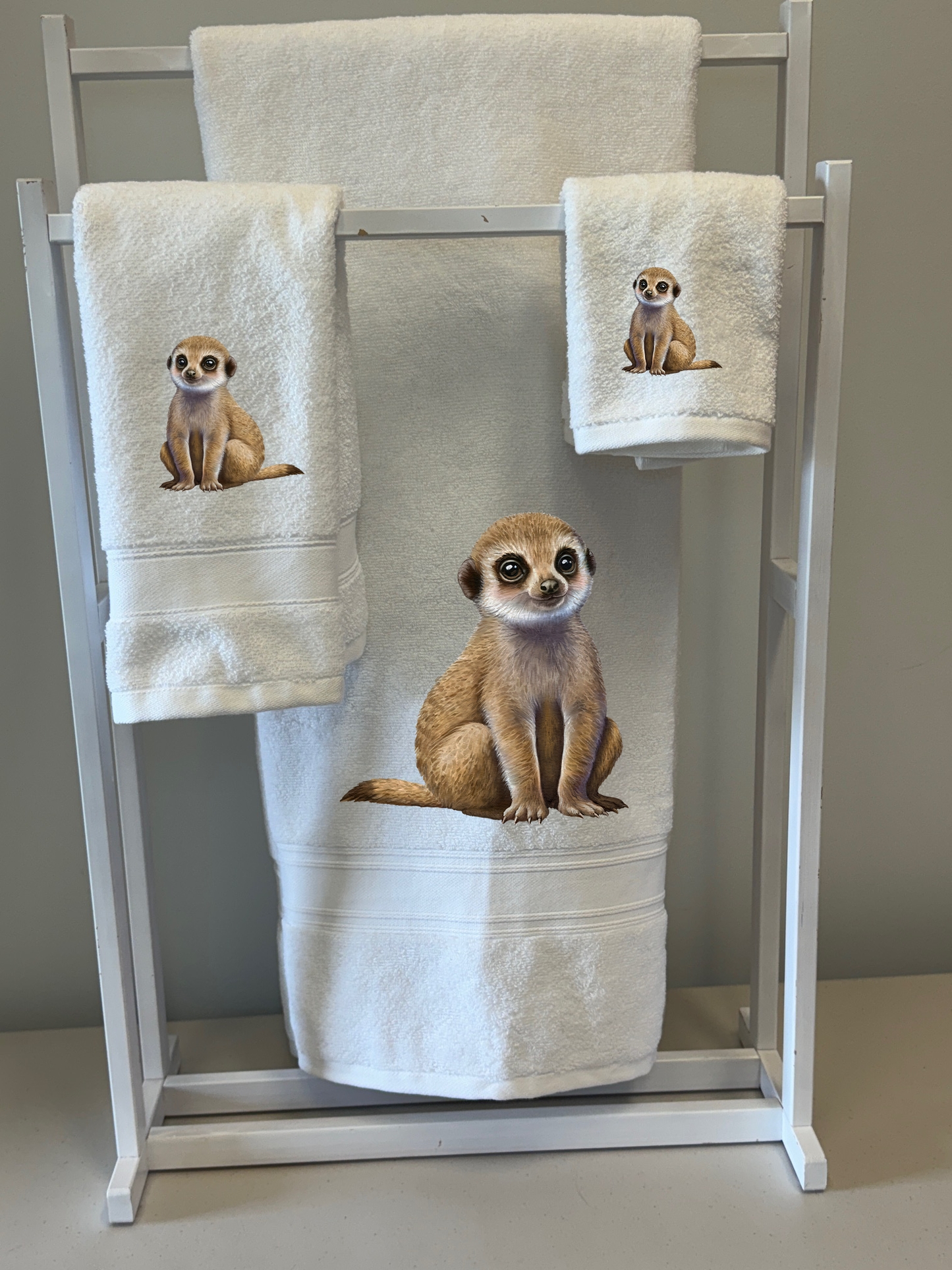 MEERKAT TOWEL SETS (3 PIECE)| JUNGLE