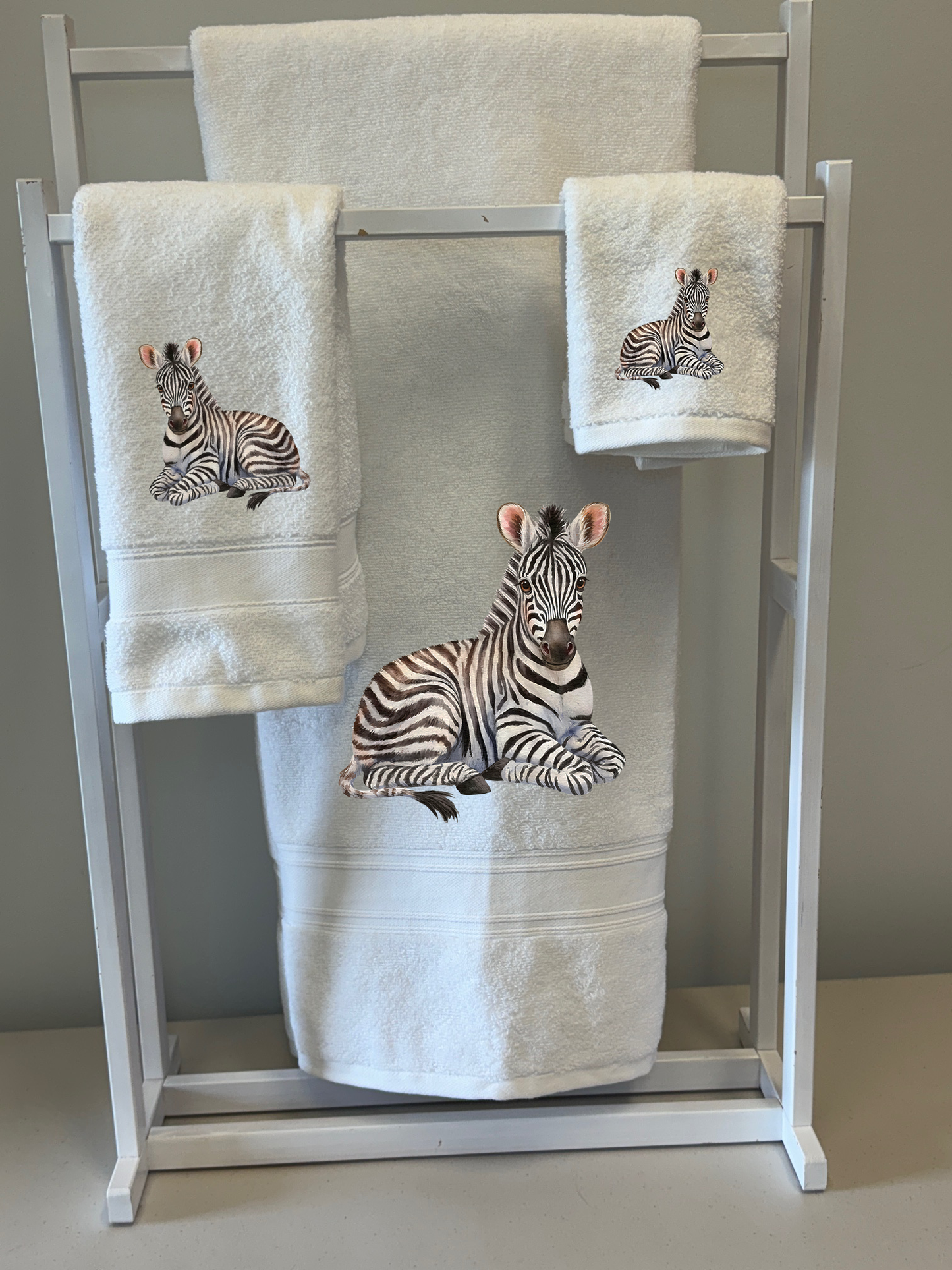 ZEBRA TOWEL SETS (3 PIECE)| JUNGLE
