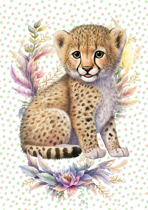Wall Art Metal - A4 Size | JUNGLE COLLECTION
