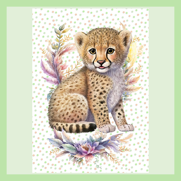 Wall Art Metal - A3 Size | JUNGLE COLLECTION