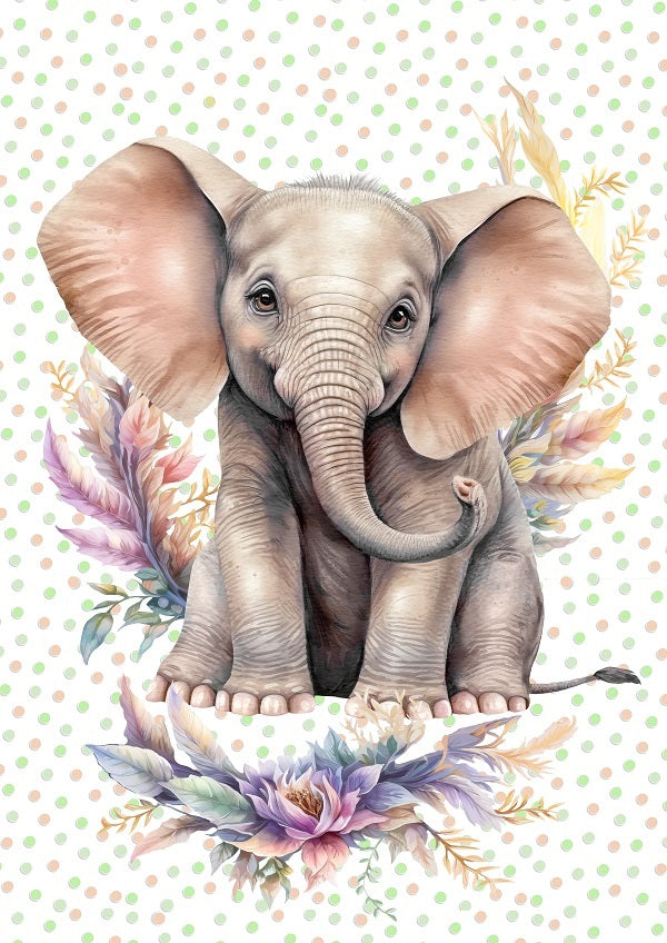 Wall Art Metal - A4 Size | JUNGLE COLLECTION
