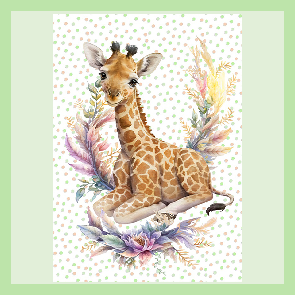 Wall Art Metal - A3 Size | JUNGLE COLLECTION