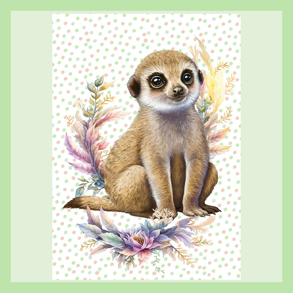 Wall Art Metal - A3 Size | JUNGLE COLLECTION