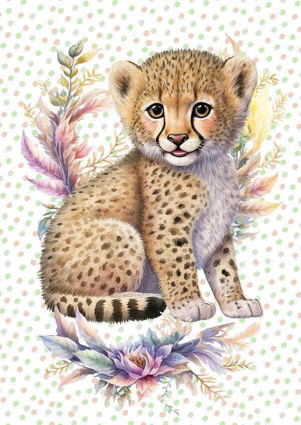 Wall Art Metal - A3 Size | JUNGLE COLLECTION