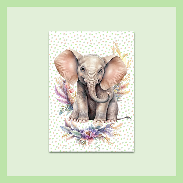 Wall Art Metal - A4 Size | JUNGLE COLLECTION