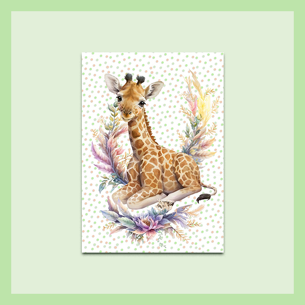 Wall Art Metal - A4 Size | JUNGLE COLLECTION