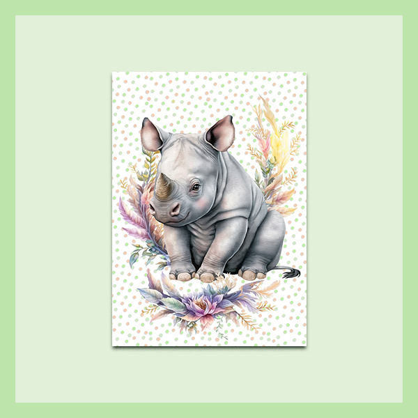 Wall Art Metal - A4 Size | JUNGLE COLLECTION