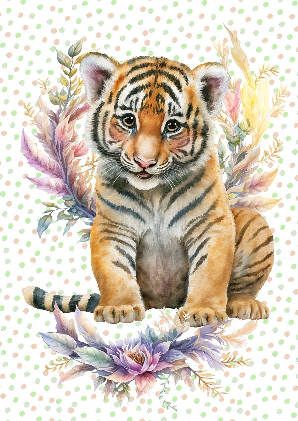 Wall Art Metal - A3 Size | JUNGLE COLLECTION