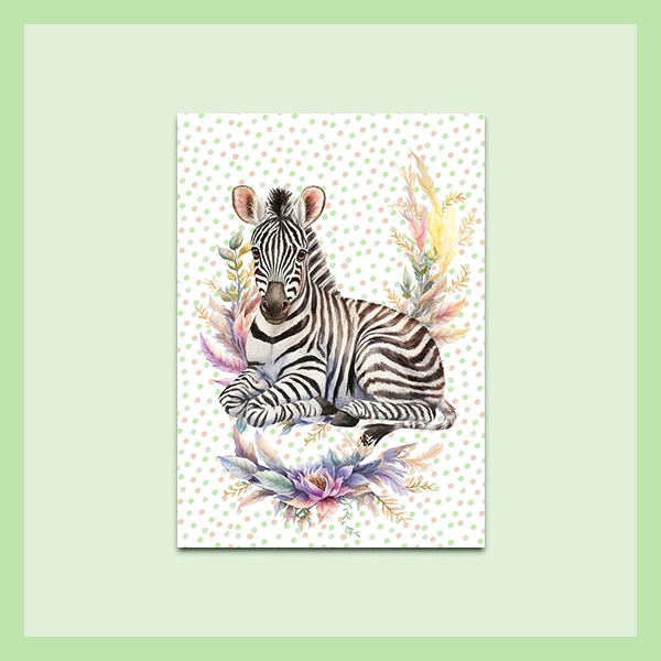 Wall Art Metal - A4 Size | JUNGLE COLLECTION