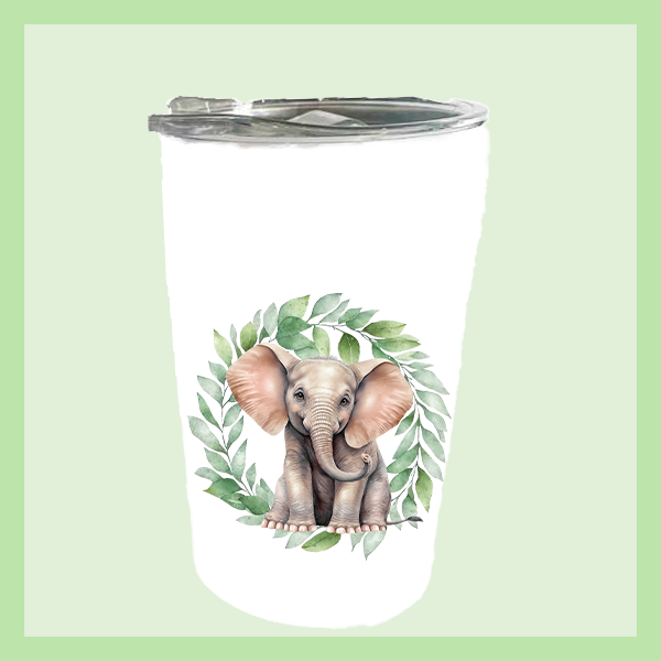 Junior Drink Cup Green Wreath | JUNGLE COLLECTION