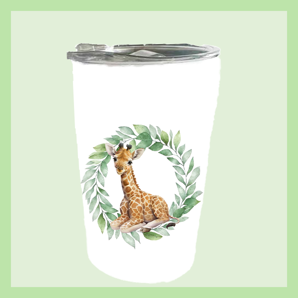 Junior Drink Cup Green Wreath | JUNGLE COLLECTION