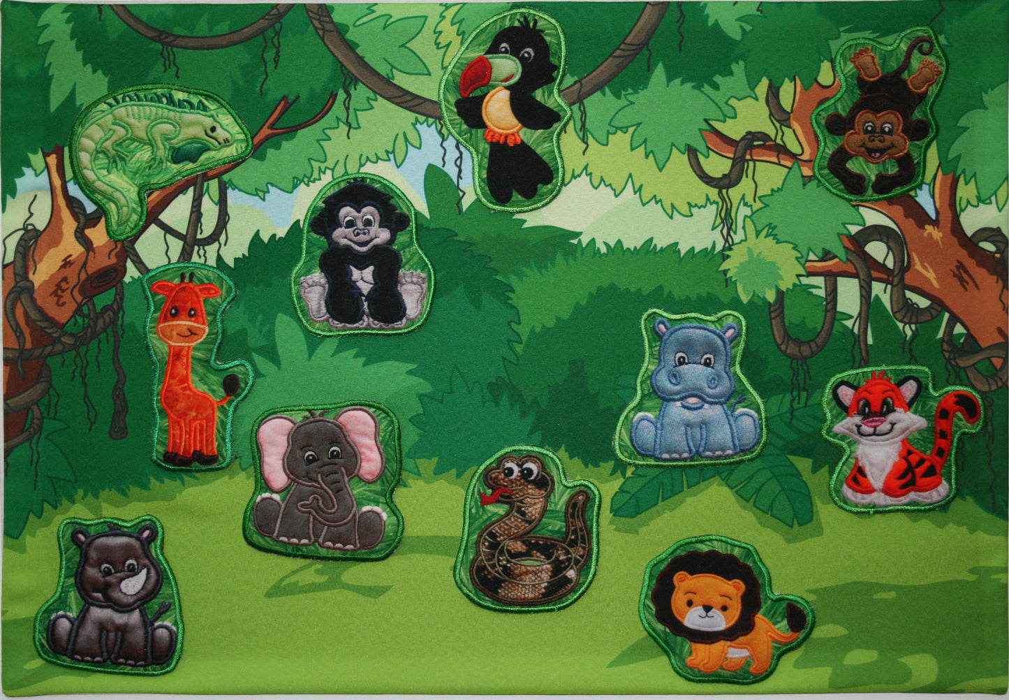 JUNGLE TREES - ADVENTURE 1 - Medium (60x40cm)