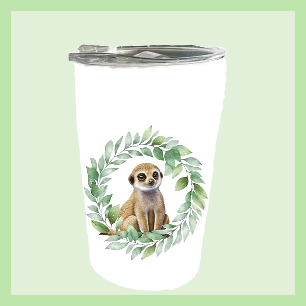 Junior Drink Cup Green Wreath | JUNGLE COLLECTION