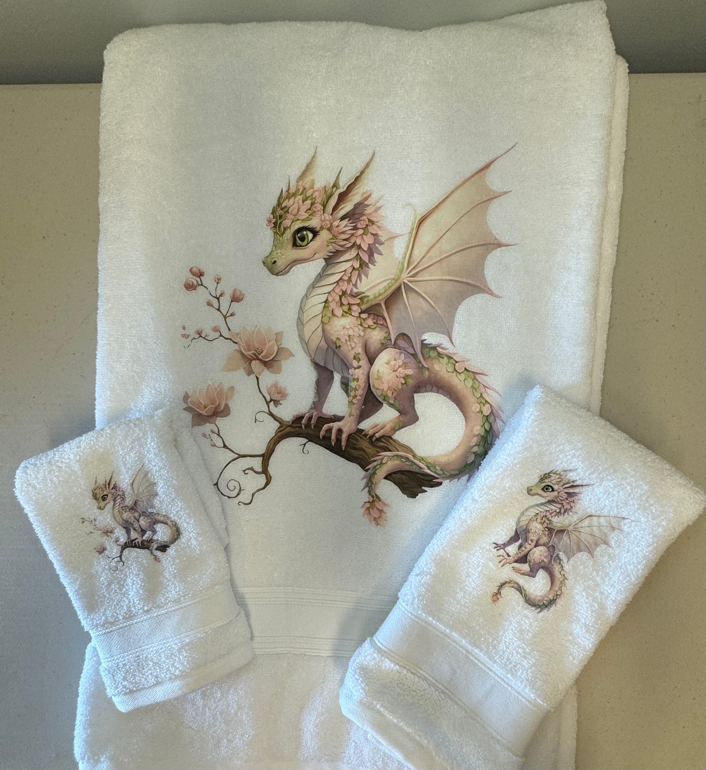 TOWEL SET (3 PIECE) - FAIRY DRAGON COLLECTION