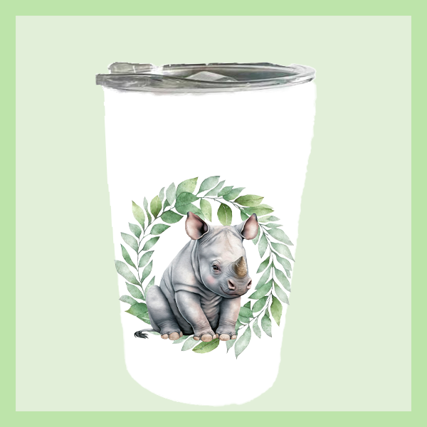 Junior Drink Cup Green Wreath | JUNGLE COLLECTION