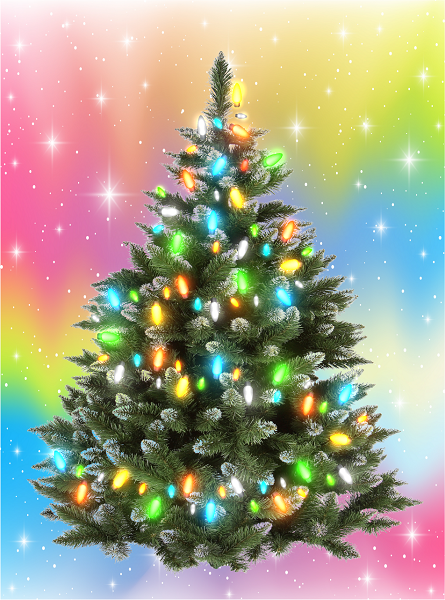 MEDIUM - PASTEL (40cm x 60cm) - Lights 50 MULTI