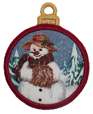 SMALL - Baubles - Snowman (Assorted designs)