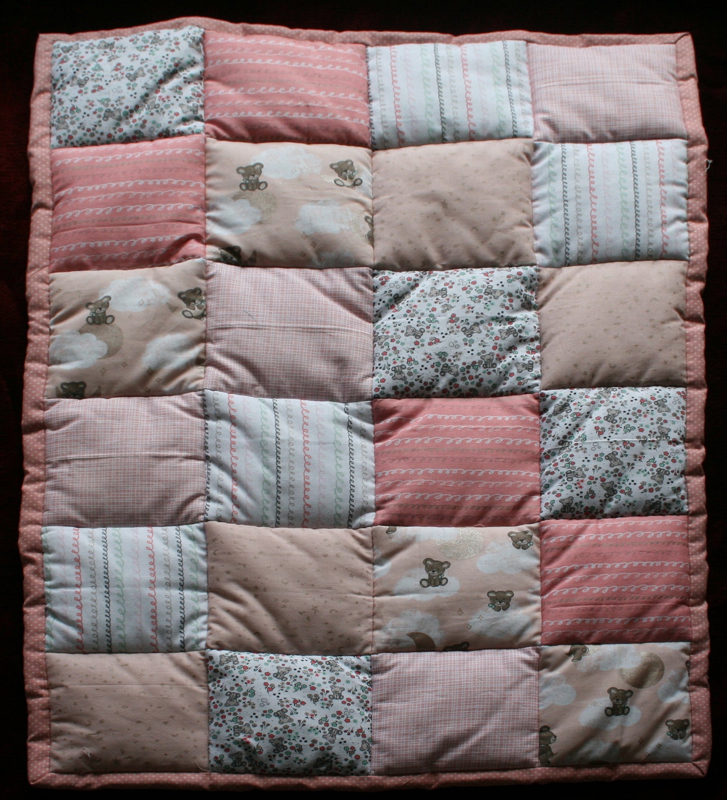 BASSINET QUILT 2 - Bears