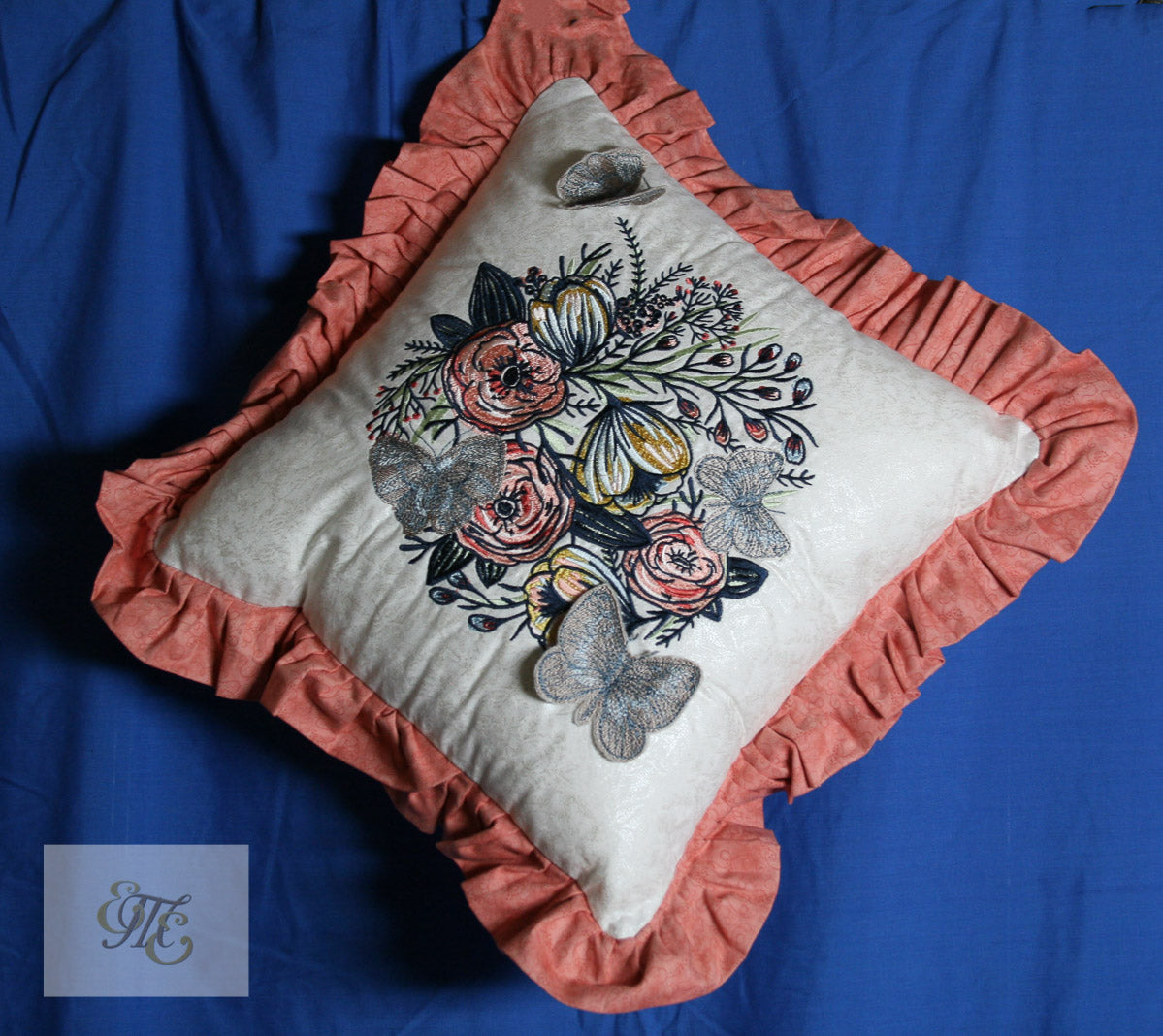 Pillow - Butterfly Garden