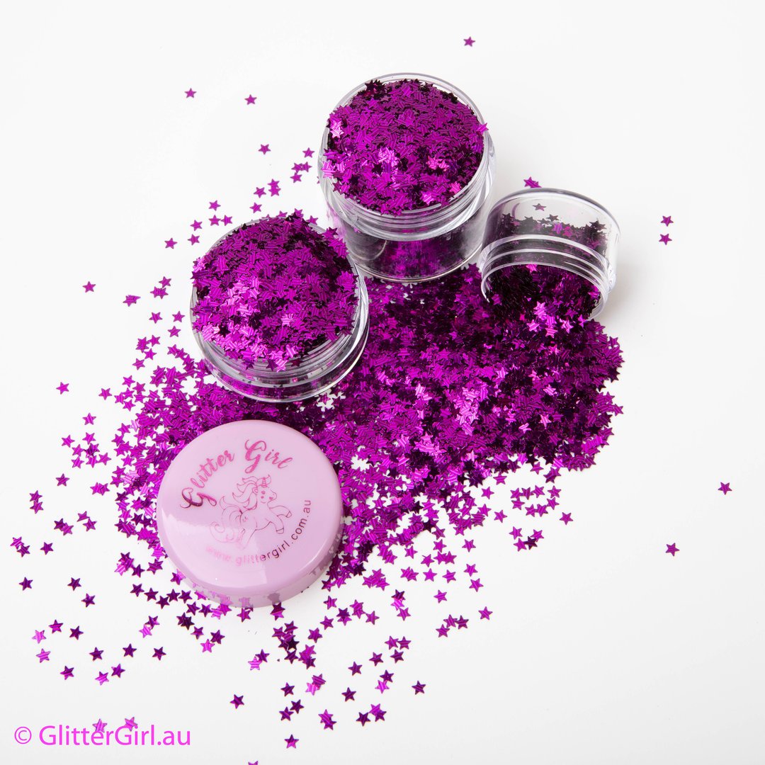 Unicorn Glitter – Pink Stars