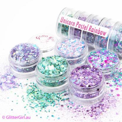 Glitter Girl | Unicorn Pastel Rainbow Collection