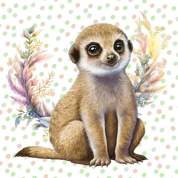 CUSTOMIZE IT - Wall Art Ceramic Tiles - JUNGLE ANIMALS