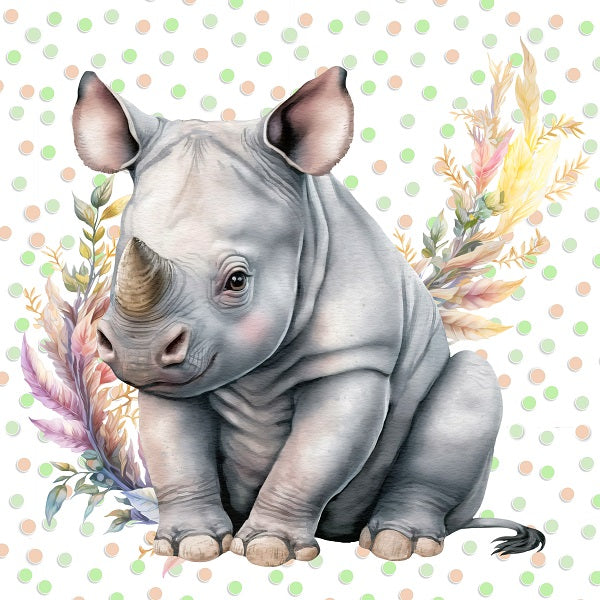 CUSTOMIZE IT - Wall Art Ceramic Tiles - JUNGLE ANIMALS