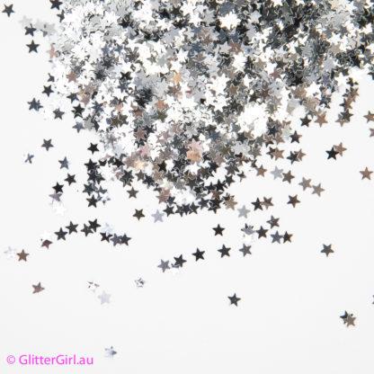 Unicorn Glitter – Silver Stars