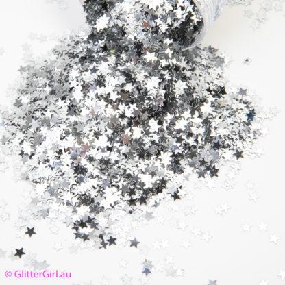 Unicorn Glitter – Silver Stars
