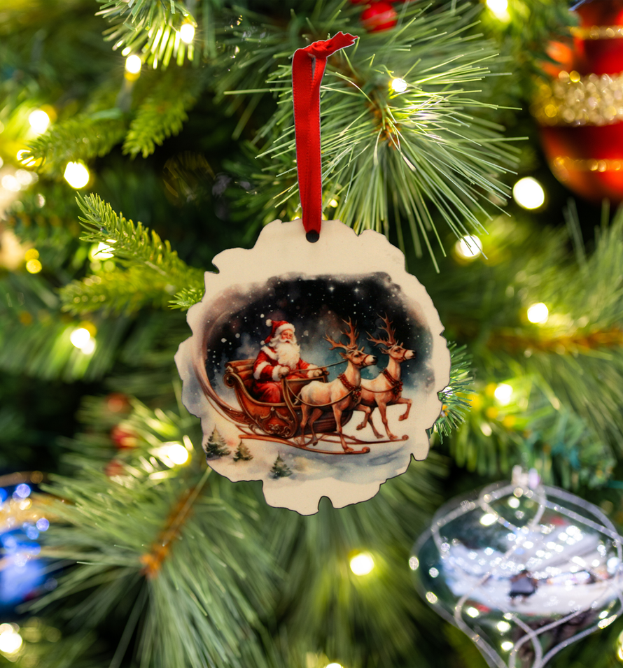 ORNAMENTS - CHRISTMAS - Double-sided