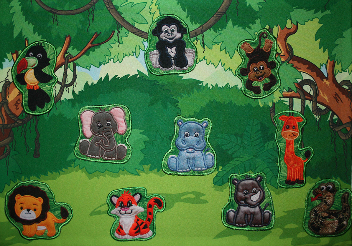 MAGNET STORYBOARDS - JUNGLE ADVENTURE