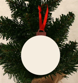 CUSTOMIZE IT - ORNAMENT - Single-Sided Bauble