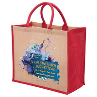 1184 Eco Jute Tote with wide gusset | 28 LTR CAPACITY