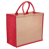 1184 Eco Jute Tote with wide gusset | 28 LTR CAPACITY